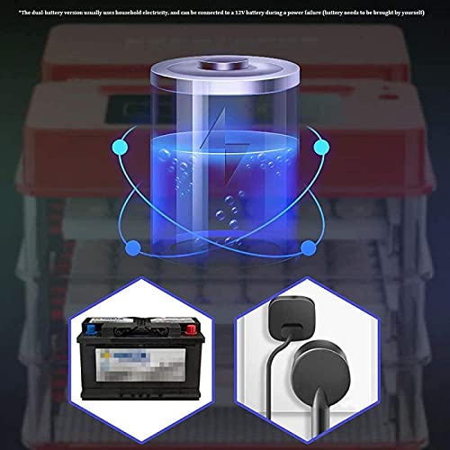 Broedeieren incubator 128 eieren Digitale Mini Automatische Incubator met Turner voor het uitkomen van Turkije Goose… - Afbeelding 8