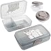 Produktbild Brotdose Kinder mit Fächern 3friends, 2x Brotdosen + 2x Schraubdeckeldosen, Lunchbox Kinder mit Trennfächern und Clickverschluss, Bento Box Kinder, Brotzeitbox ohne BPA, 100% Recyclebar Frühstücksbox