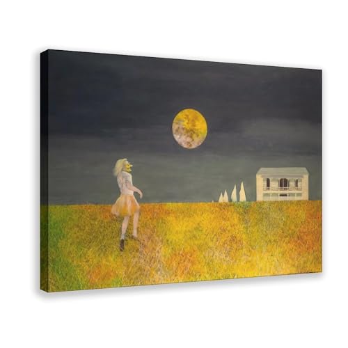 Cadre à suspendre Halloween Carroll Cloar | Toile déco murale 41x61cm