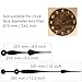 TIKROUND Youngtown High Torque Long Shaft Clock Movement Mechanism with 12 Inch Long Spade Hands