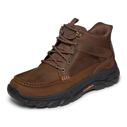 Image of Skechers Men's Respected 2.0 Hagler Boot | Casual, Slip-ins, Relaxed Fit, Air-Cooled Memory Foam, Goodyear Rubber Outsole