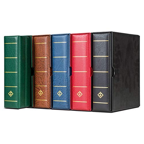 Leuchtturm Tapa Optima GIGANT con cajetín protector rojo para numismática