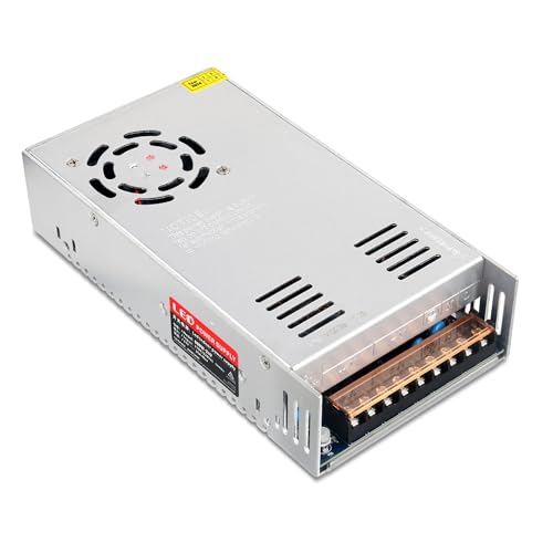 Image of 24V 25A Power Supply 600W AC 110-220V to DC 24V for LED Strip Light | Comes With Built-in Cooling Fan, Low Voltage Transformer, AC /DC Adapter, For Audio /Video Power Supply and Other 24V Devices