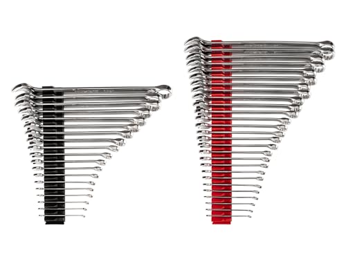 TEKTON Combination Wrench Set with Modular Organizers, 46-Piece (1/4-1-1/4 in., 6-32 mm) | WCB95303