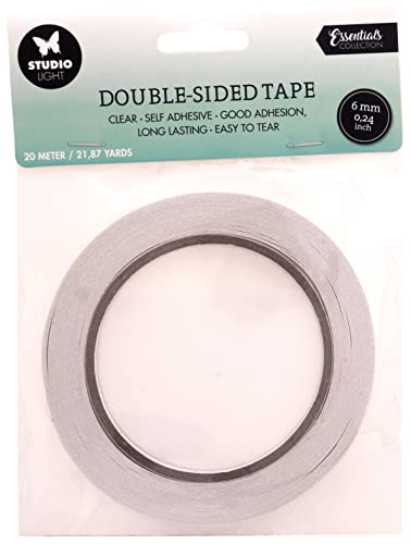 Cinta doble cara 6mmx20m Studio Light Nr 02 para manualidades de papel
