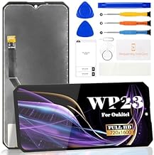 For Oukitel WP23 LCD Display For Oukitel WP23 Pro Screen Replacement For Oukitel WP23 Touch Digitizer Assembly Repair Kits (Black, No Frame)