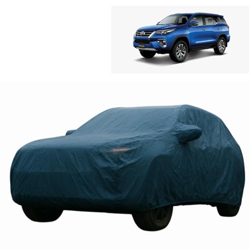 Image of Dust Resistant Car Body Cover Compatible Toyota New Fortuner | All Weather Protection Car Cover | Triple Stitched Fully Elastic Ultra Surface Body Protection |
