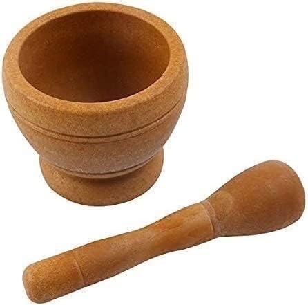Mortar and Pestle Set Kitchen Tool Plastic Spice Crusher Garlic Grinder Mortar