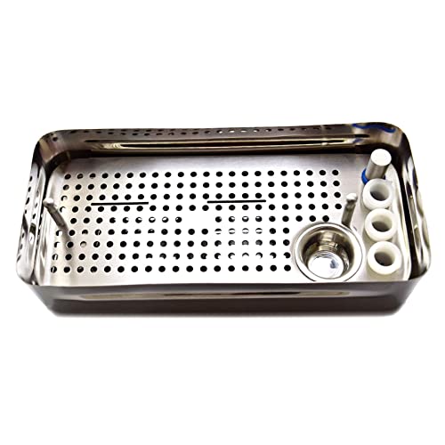 MEDSPO Professional Dental PRF Box | PRF GRF Cassette | Luxating Filling | Surgical Root Extraction Spreading | Osteotome Periotome Instruments Storage (PRF GRF BOX)