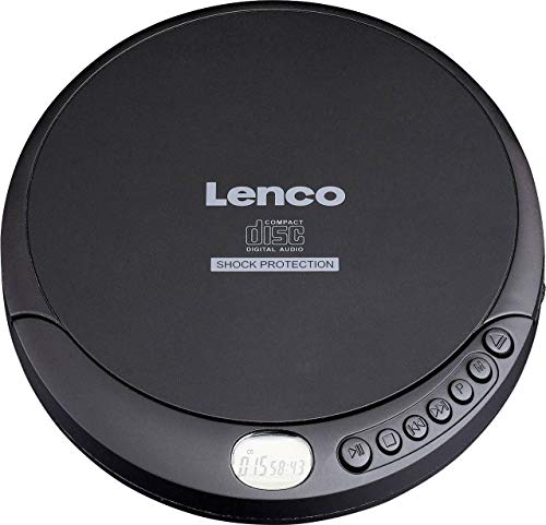 Lenco CD-Player CD-200 Discman mit LCD-Display - Batterie- und Netzfunktion - Hörbuchfunktion - Inklusive Stereo… - Image 3