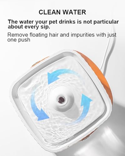 Fuente de Agua Automática para Gatos 1.8L Silenciosa miniatura 3
