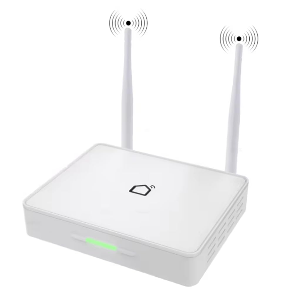 Tuya Zigbee 3.0 Gateway Home Hub Modem Moderne RJ45-Schnittstelle Verbesserte Signalübertragung Funktioniert über Etagen Life APP Unterstützung