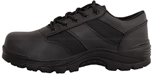 Mil-Tec - Zapatos de Cordones para Hombre, Color Negro, Talla 44 EU