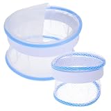Circular flotante estable: el diseño flotante redondo la estabilidad, aislando eficazmente las externas y un sereno para la eclosión, de cría de acuarios, cámara de criadero de camarones