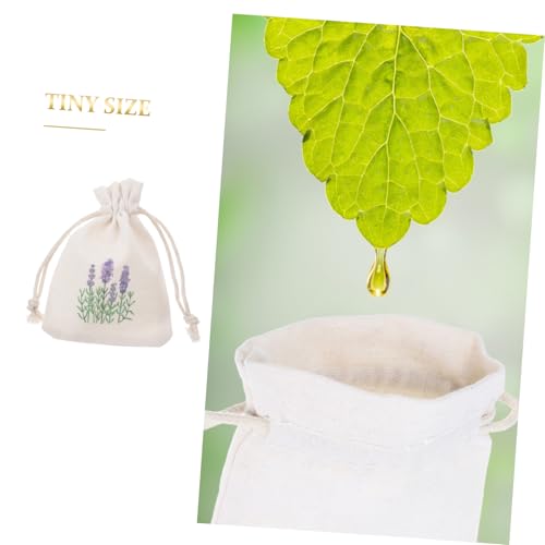10 bolsas de saco con lavanda para regalos y decoración miniatura 4