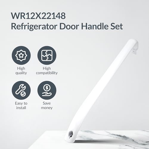 Puxyblue B-WR12X22148 Gth18Gbdcrww Refrigerator Door Handles(2-Pack) - Replacement thumb #3