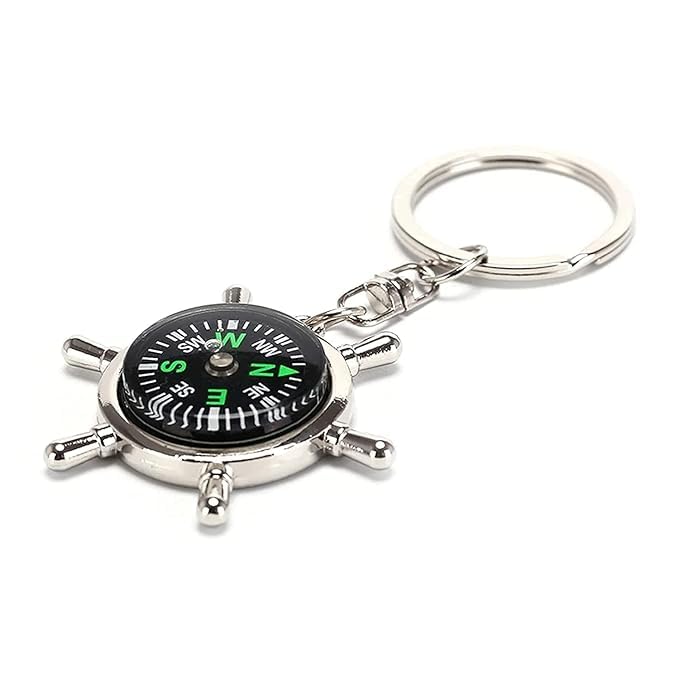 HEJISUN Multifunction Key chain, Heavy Duty Dual Ring Metal Keychain, with Cutter, Bottle Opener, Mobile Phone Holder, 360° Rotate Spinner (PACK OF 1)-picture-27