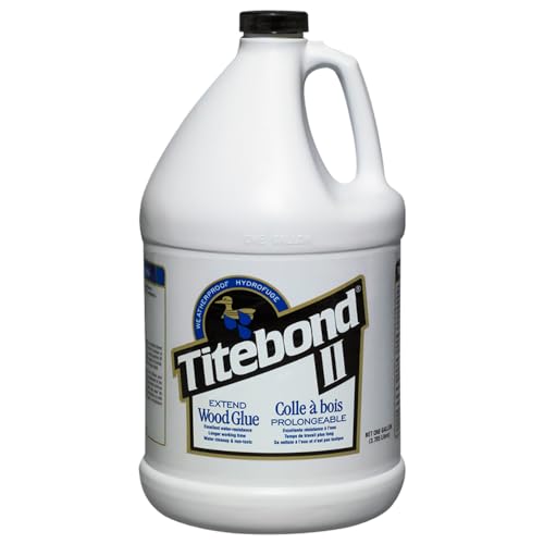 Titebond II Extend Wood Glue 1 Gal. – Slow-Set, Type II Wate...