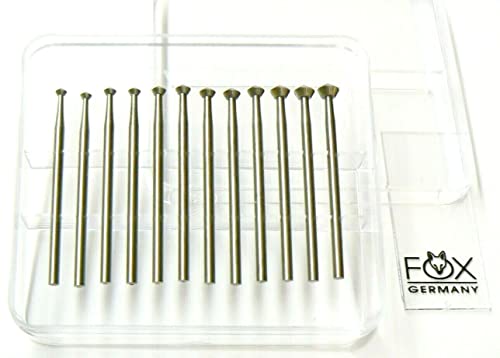 Set de Fresas para Joyería 12 Piezas Bearing Cutter 90° miniatura 2