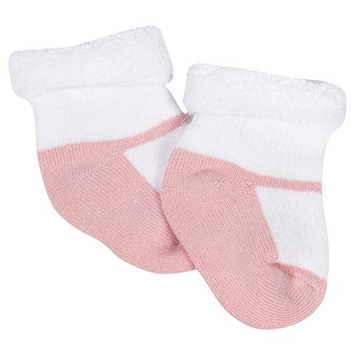 Image of Gerber Unisex-Baby Newborn 6 Pack Cozy Designer Socks
