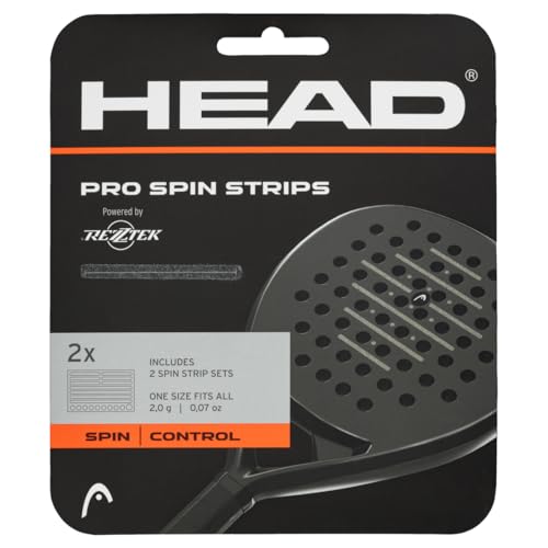 HEAD Padel Pro Spin Strips Clear One Size A must have Pade accessory for ultimate spin