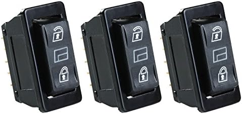 3 in 1 Universal Car DPDT Momentary Power Switch Power Door Lock Control