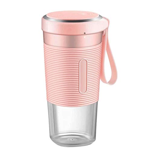 Licuadora portátil, mini licuadora personal inalámbrica, licuadora pequeña, licuadora USB, exprimidor de frutas, hogar, oficina de viaje al aire libre, recargable por USB
