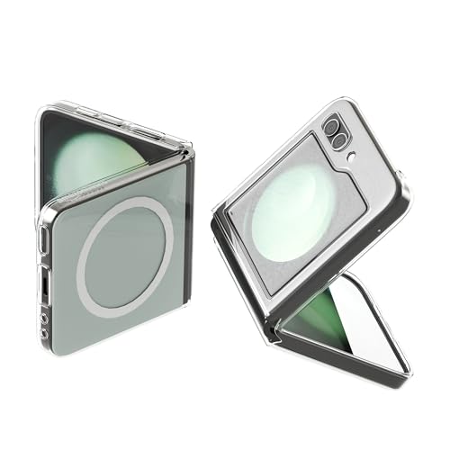 Image of amazon basics Air Skin Back Cover Case Compatible with Galaxy Z Flip 5 (Poly Carbonate | Crystal Clear)