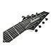 Jackson JS Series Dinky JS32-8 - Satin Black with Amaranth Fingerboard