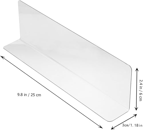 Miniatura 5 de CHILDWEET 5 unidades de separadores de estantes, organizador de estantes de armario, divisores de organización de armario para dormitorio,