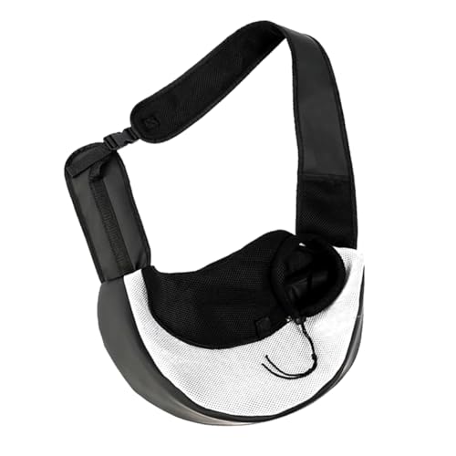 GALPADA 1Pc Pet Foldable Carrier Bag Crossbody Storage for Cats and Dogs Lightweight and Durable with Random Strap Color for Travel and Pet Owners