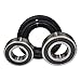HQRP Bearing and Seal Kit works with Whirlpool Duet Sport WFW9050XW03 WFW9150WW00 WFW9150WW01 WFW9150WW02 WFW9151YW00 WFW9250WW00 WFW9050XW00 WFW9050XW02 Front Load Washer Tub