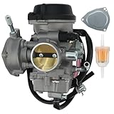 Autu Parts LTZ400 Carburetor Compatible with Suzuki LTZ400 Quad LTK400 Compatible with Yamaha Raptor 350 YFM350 For Arctic Cat DVX 400 Compatible with Kawasaki KFX 400 KSF 400 Carb