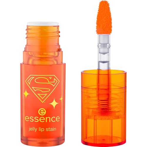 essence Superman tinta labbra in gel, lunga durata, asciugatura rapida, risultato istantaneo, gel (4g)