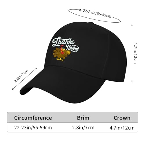 Image of Embroidered Baseball Cap for Women Men Adjustable Baseball Hat Black Baseball Cap Trucker Hat