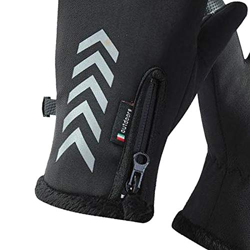 gazechimp Luvas de Inverno Ao Ar Livre para Ciclismo E Caminhadas com Tela Sensível Ao Toque - XL Pr