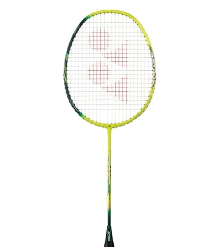 YONEX Astrox Feel - Raqueta de bádminton con cuerdas, color verde lima Cover