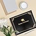 GraduationMall Leatherette Imprinted Diploma Cover for Certificate 8.5