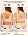 PoseFree Jelly Wireless Bra for Women Plus Size, Older Women - Full Coverage with Full Support & Lift - No Underwire, Back Smoothing, Soft Comfort Everyday Bra (Nude, XL)