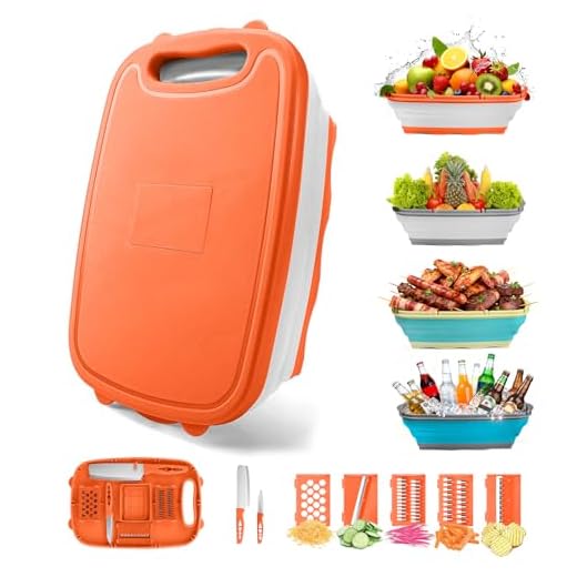 9-in-1 Collapsible Multifunctional Cutting Board Set