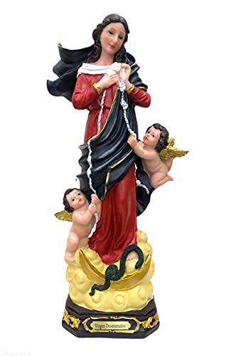 Estatua Virgen Desatanudos 12 Pulgadas