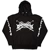 Rock Off officially licensed products Bad Omens Skull and Candles Pullover Hoodie S Black #1