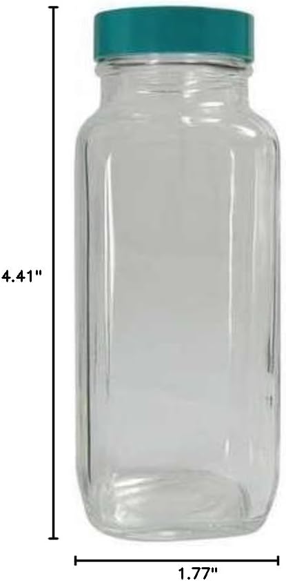 Qorpak Bottle Cleaned, 4 oz, 33-400, PK24