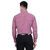 Sparrow Outfit Men’s Pure Cotton Regular Fit Shirt | Casual Wear Formal Shirts for Men and Boys | Spread Collar Long Sleeve Button Down Shirt for Office Parties Festive Special Occasions (Beet Red)