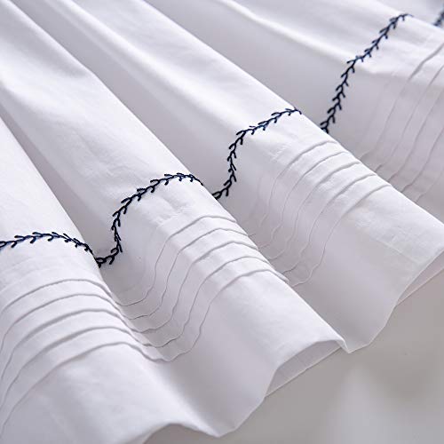 Pettigirl Girls Sundress Hand Smocked Sleeveless Ruffle Dress with Embroidery Hem4