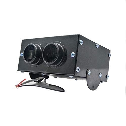 Tragbare Autoheizung, TOTMOX 24V 500W Heizung für Windschutzscheibe, Auto Heizlüfter Lufterhitzer, Frontscheibenheizung Windschutzscheiben Defroster, Warmer Lüfter Standheizung mit 2 Anschlüssen