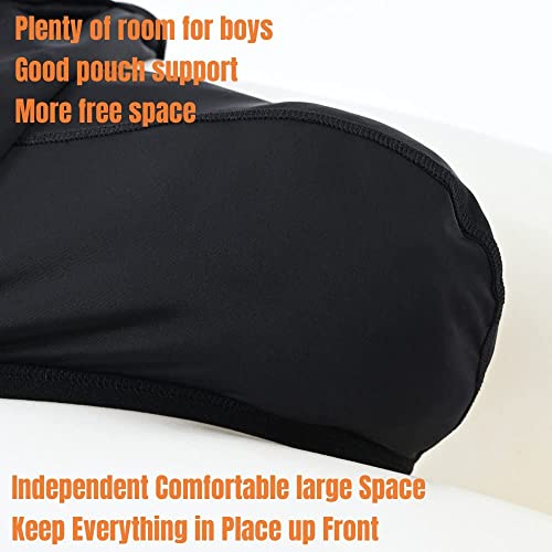 ZONBAILON Mens Sexy Boxers Shorts G-String Backed Pouch Thongs with Skirting Bulge Pouch Split Side Sleep Pajama Underwear3