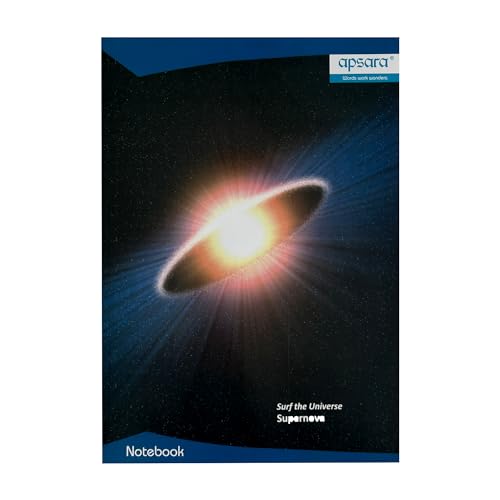 Image of Apsara A4 Long Book Single Line 240 Pages - Pack of 6