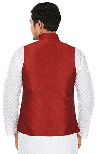 Chaleco de seda para hombre cómodo y elegante en talla grande 3