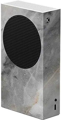 Skinit Decal Gaming Skin Compatible with Xbox Series S Console - Grey Marble Ink Design